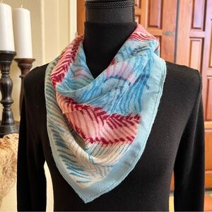 Colorful Patterned Women's Scarf